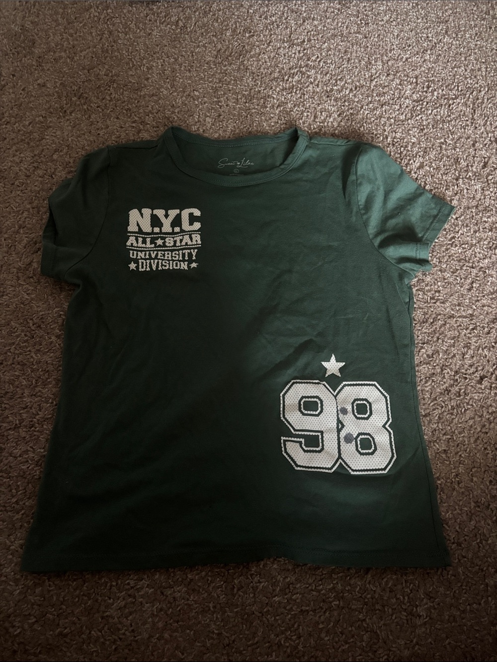 NYC All-Star Green Graphic Tee